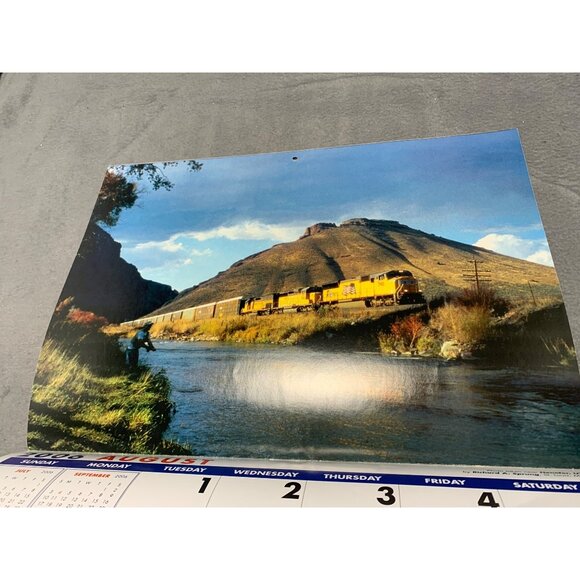 Union Pacific 2006 Train Calendar With Scenic Railroad Photography - Picture 5 of 9